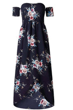 Off shoulder beach summer dress