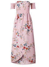 Off shoulder beach summer dress