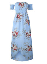 Off shoulder beach summer dress