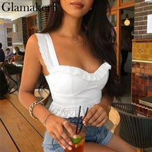 White tank top