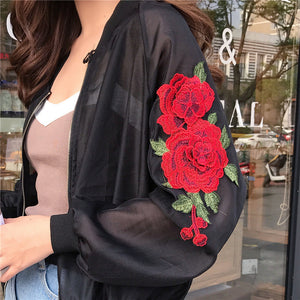Rose Embroidery Jacket
